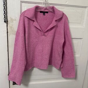 Vero Moda Pink Fuzzy Knit Sweater